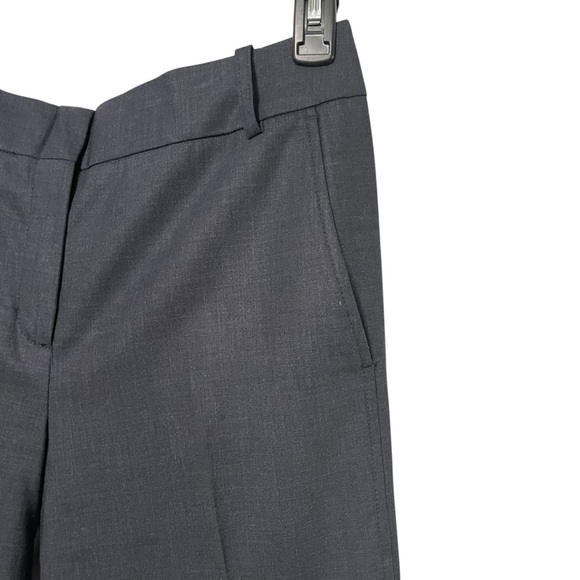 BCBGMAXAZRIA Wool Blend Dress Pants Navy Blue Women’s Size 6 Tailored Trousers - Picture 4 of 12